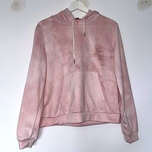Slightly Marbled Pink Hoodie